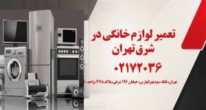 تعمیر لوازم خانگی در شرق تهران