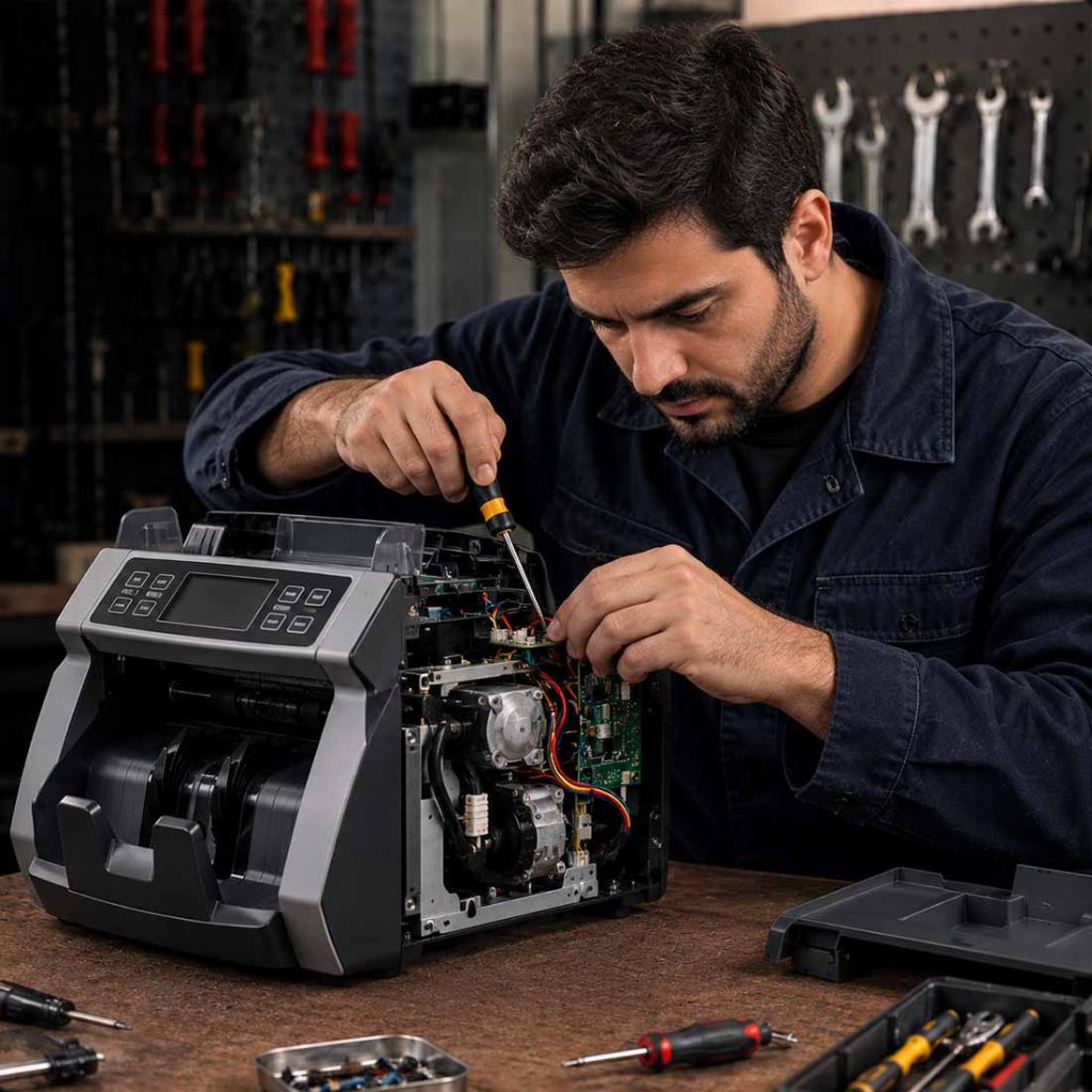 تعمیر دستگاه پول شمار